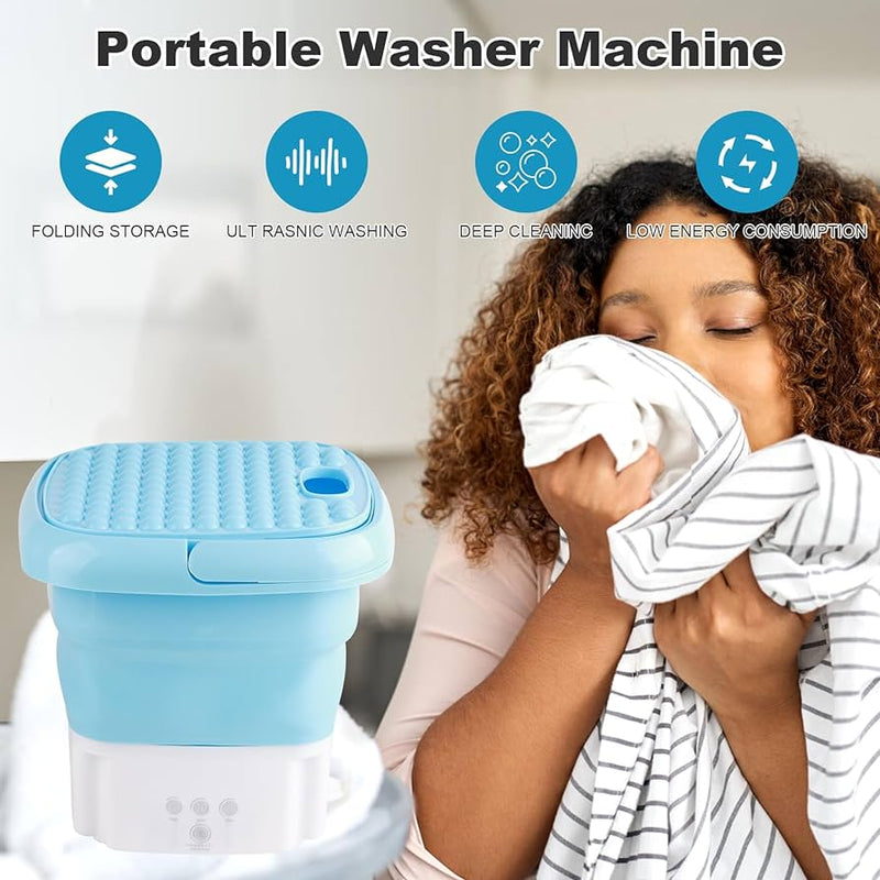 Mini Portable Foldable Washing Machine