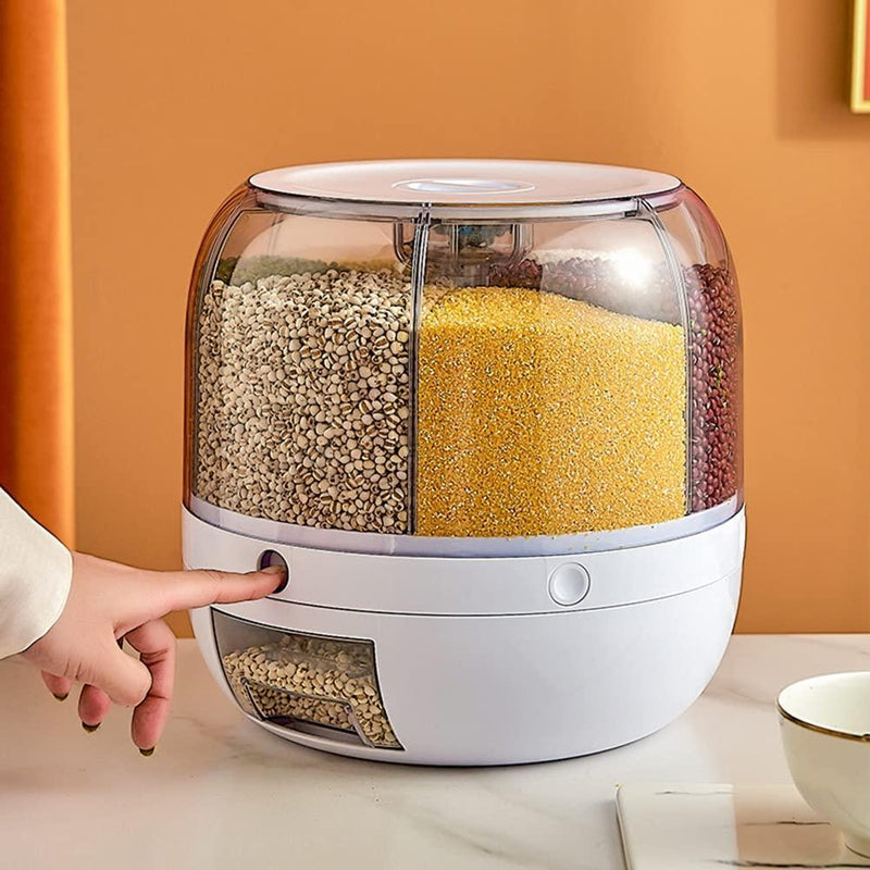 Rotating Food Storage Dispenser