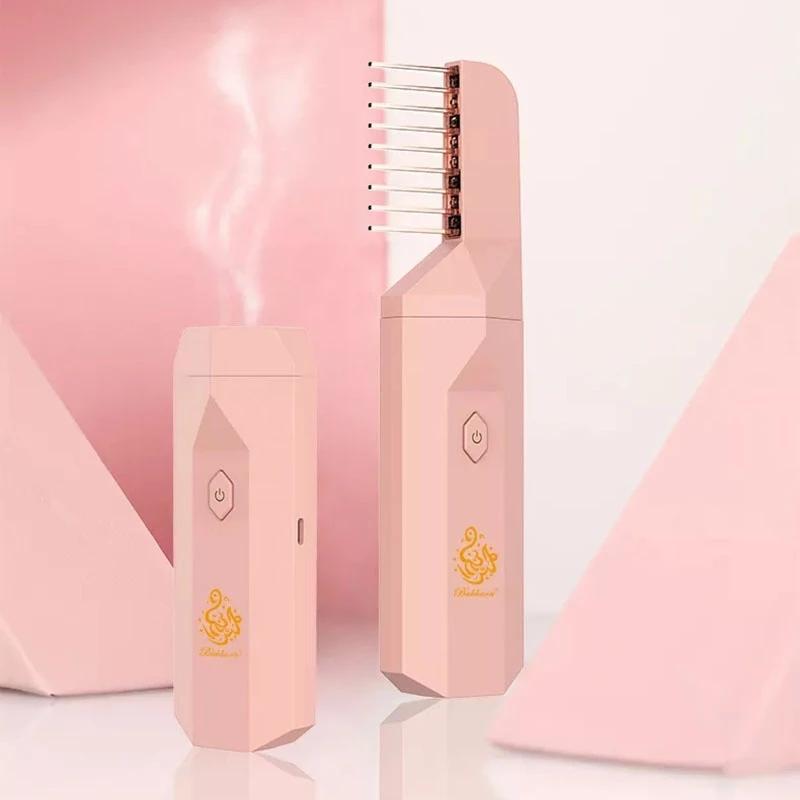 Electric Hair Brush Incense Burner For Bakhoor