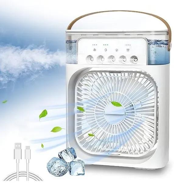 3-in-1 Humidifier Cooling Fan with Ice