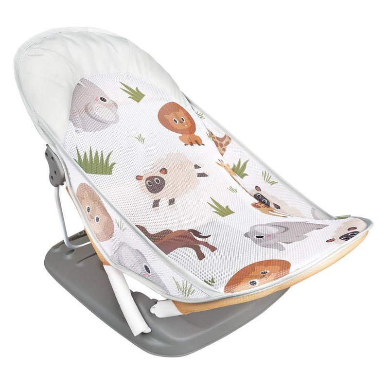 Deluxe Pillow-Free Baby Shower Chair - Baby Bather With 3-Position Recline