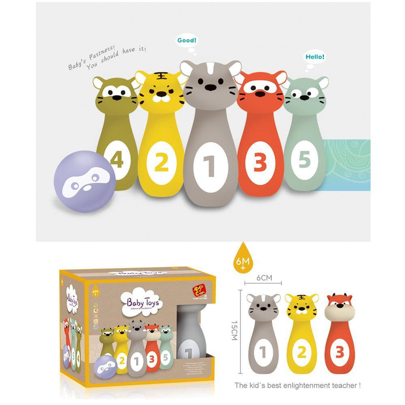 Animal Bowling Baby Toys